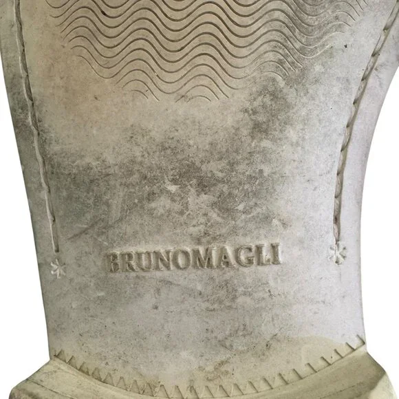 Bruno Magli "Tonio" Gray Suede Men's Loafers Size 11 - Picture 7 of 9